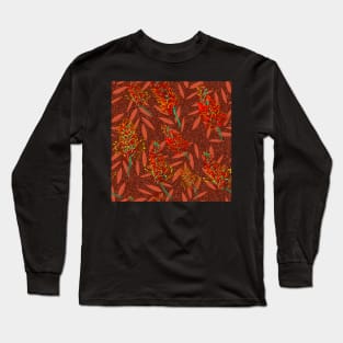 Australian Native Floral Print Long Sleeve T-Shirt